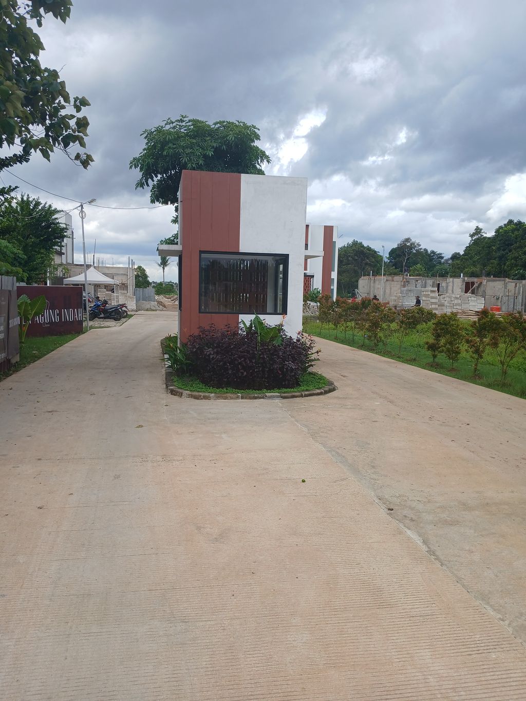 foto gerbang perumahan Cluster Agung Indah 2