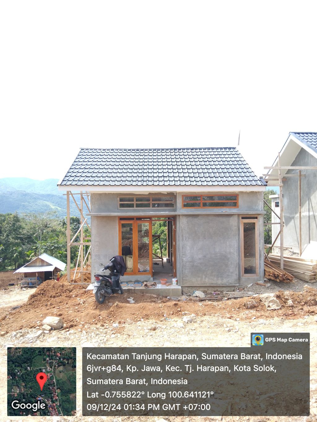 foto contoh rumah perumahan AHSAN RESIDENCE