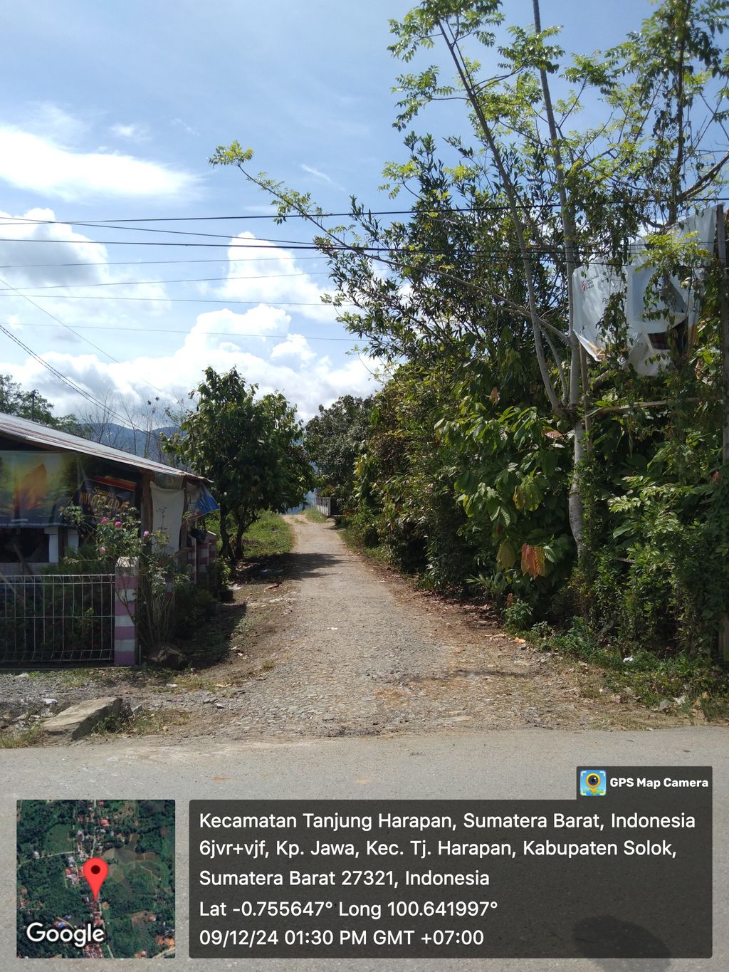 foto gerbang perumahan AHSAN RESIDENCE