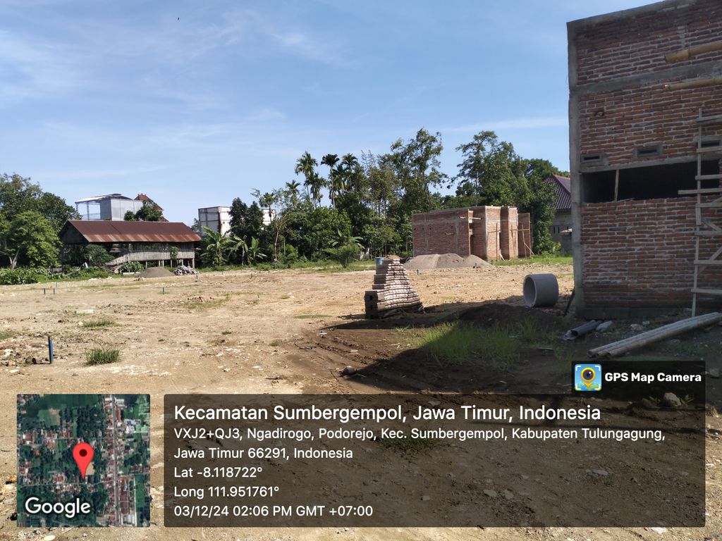 foto posisi tengah perumahan BUMI PODOREJO
