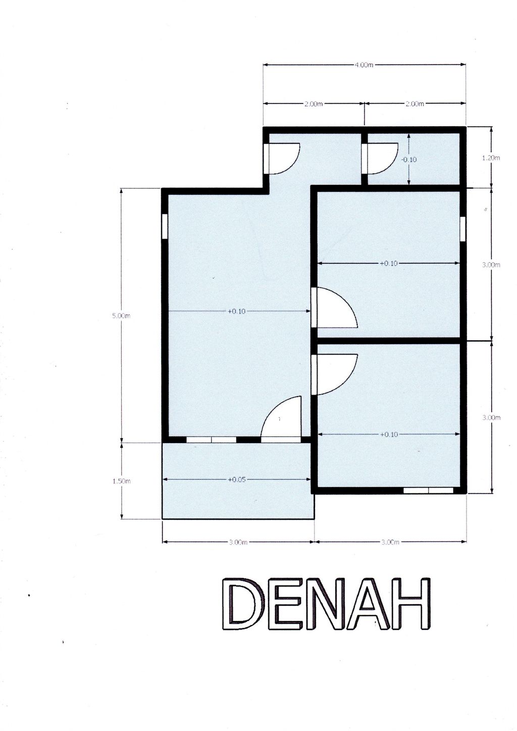 foto denah rumah tipe 36 perumahan BWU THE RESIDENCE CITY TAHAP 2