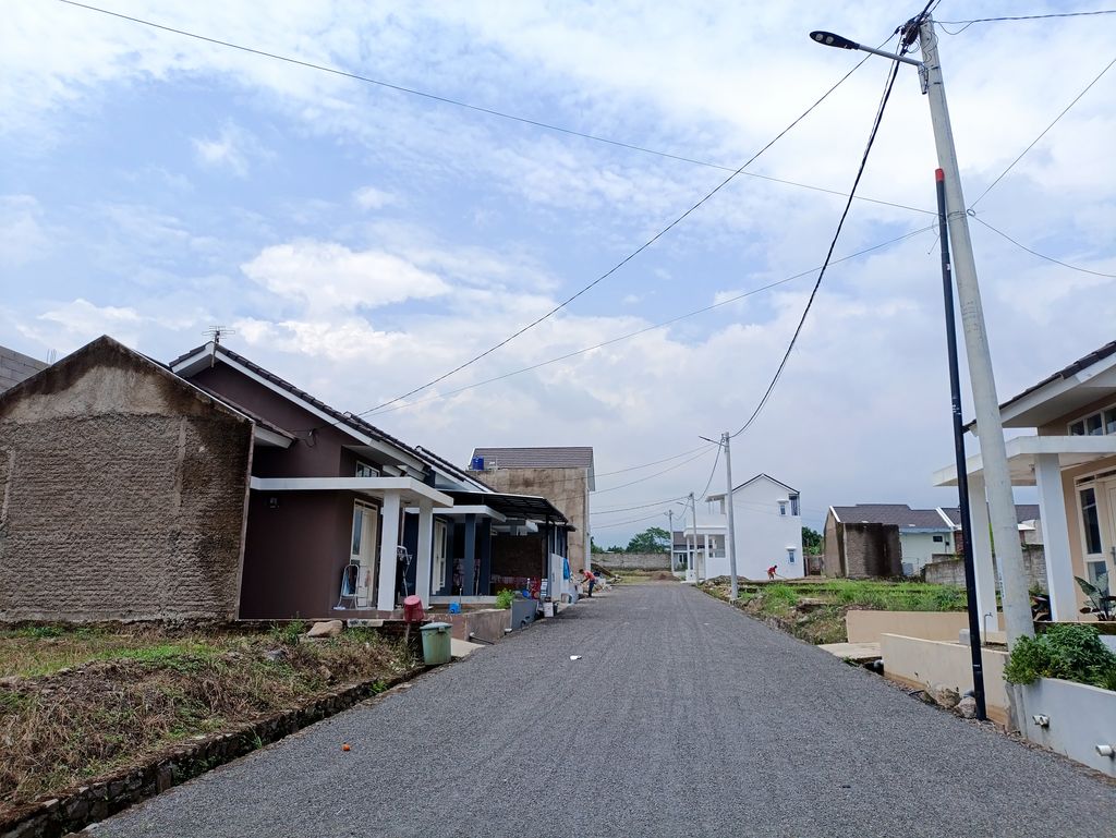 foto posisi tengah perumahan Bumi Citra Permai Tahap 2