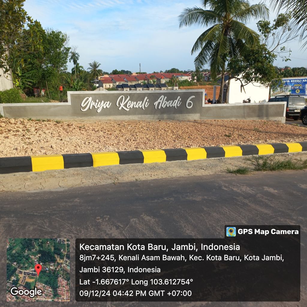 foto gerbang perumahan Griya Kenali Abadi 6