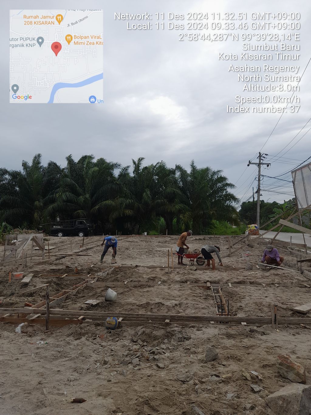 foto posisi tengah perumahan WAHYU ASRI 35