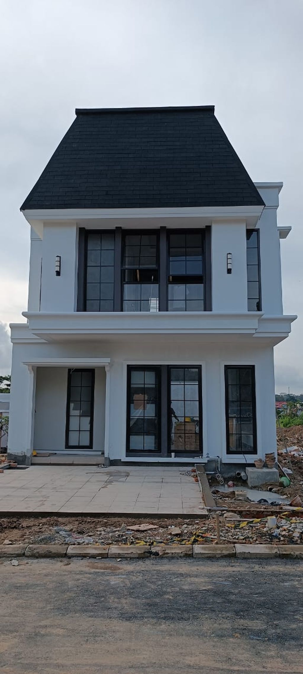 foto tampak rumah tipe ODETTA STANDARD perumahan CITRA CITY BALIKPAPAN