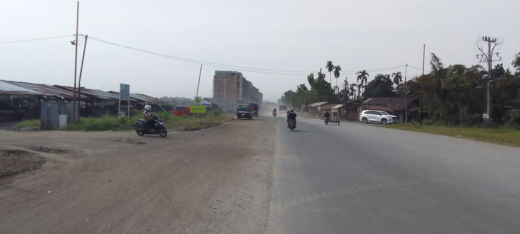 foto posisi tengah perumahan CitraLand City Sampali