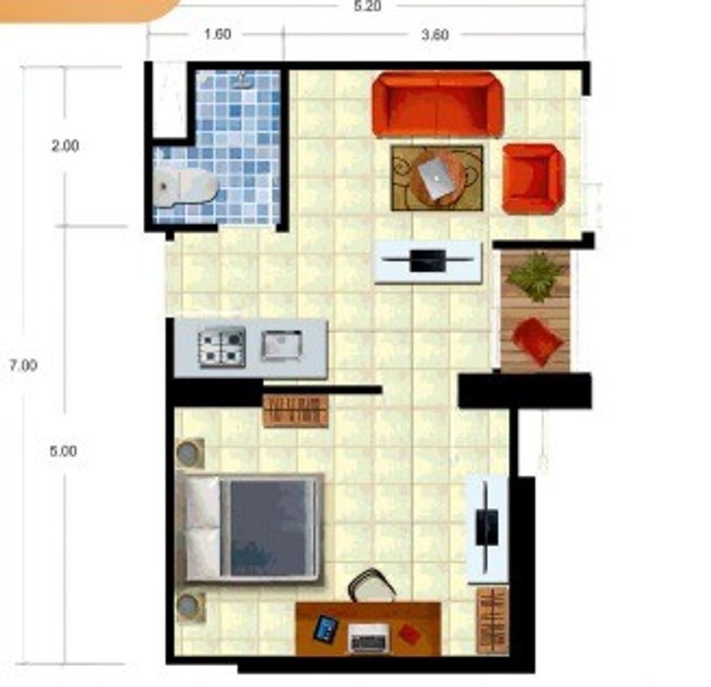 foto tampak rumah tipe 1 Bedroom E perumahan Taman Melati Yogyakarta @Sinduadi