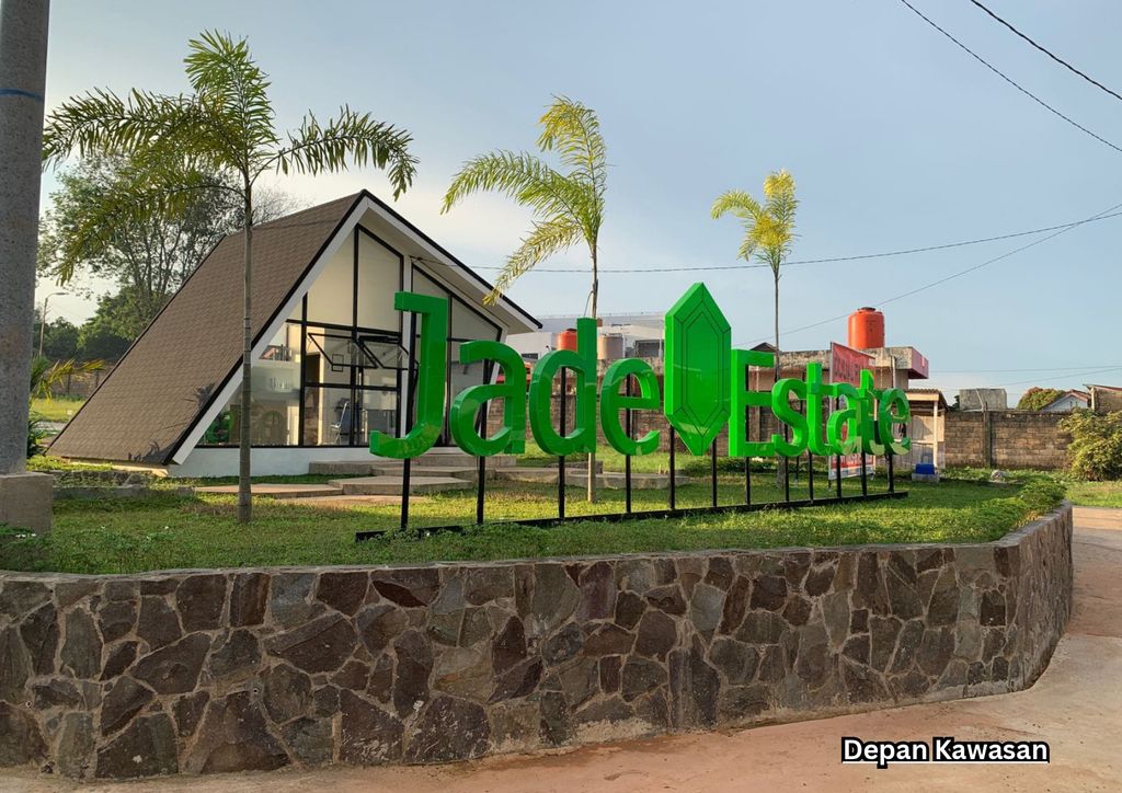 foto posisi tengah perumahan JADE ESTATE B