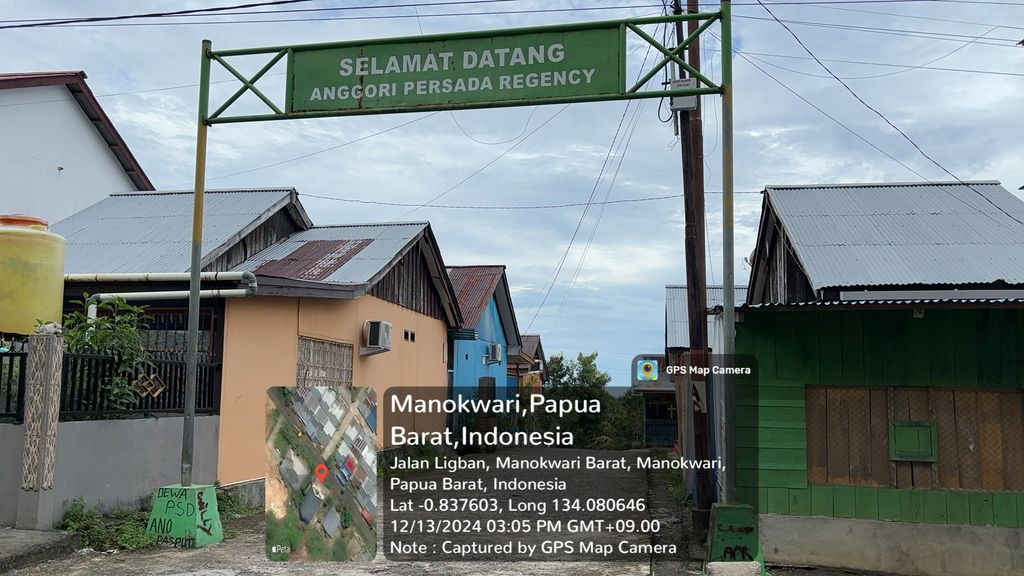 foto gerbang perumahan ANGGORI PERSADA REGENCY