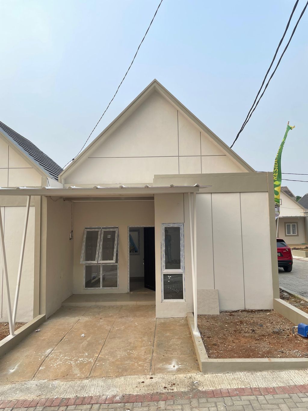 foto tampak rumah tipe 36/60 perumahan KOPKAR GOBEL RESIDENCE