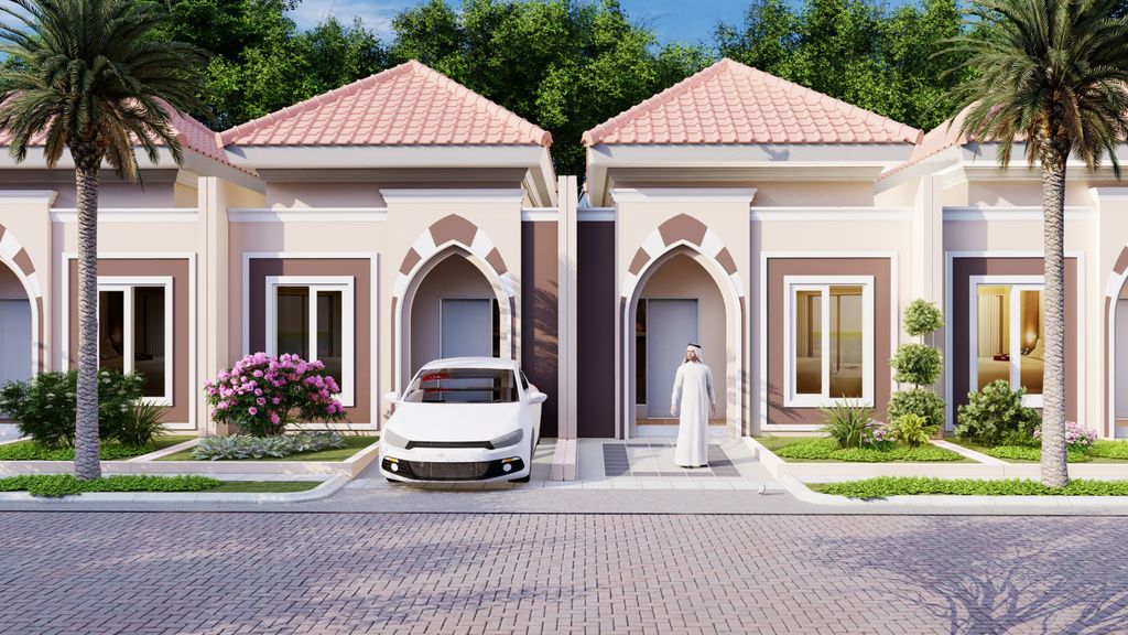 foto tampak rumah tipe 30/73 perumahan JAZEERA CIKARANG RESIDENCE