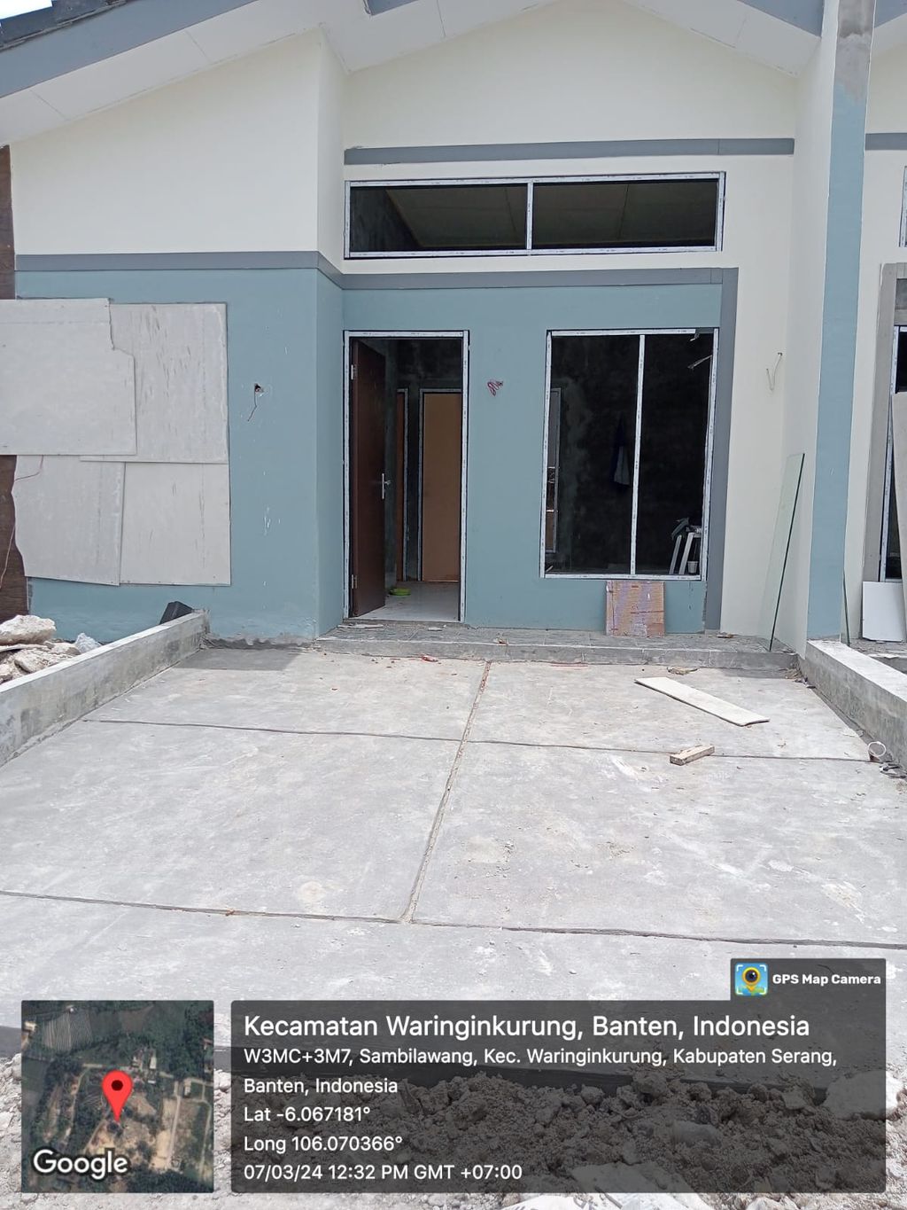 foto tampak rumah tipe 30/60 perumahan PURI SAVA WARINGIN KURUNG