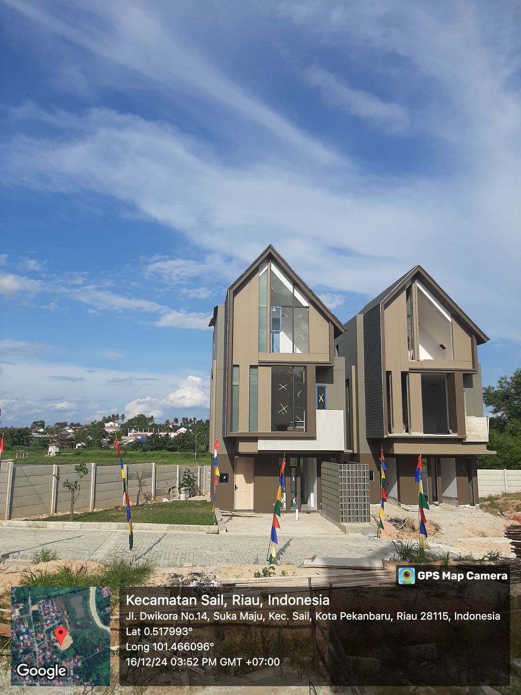 foto contoh rumah perumahan Pesona Hutan Asraya