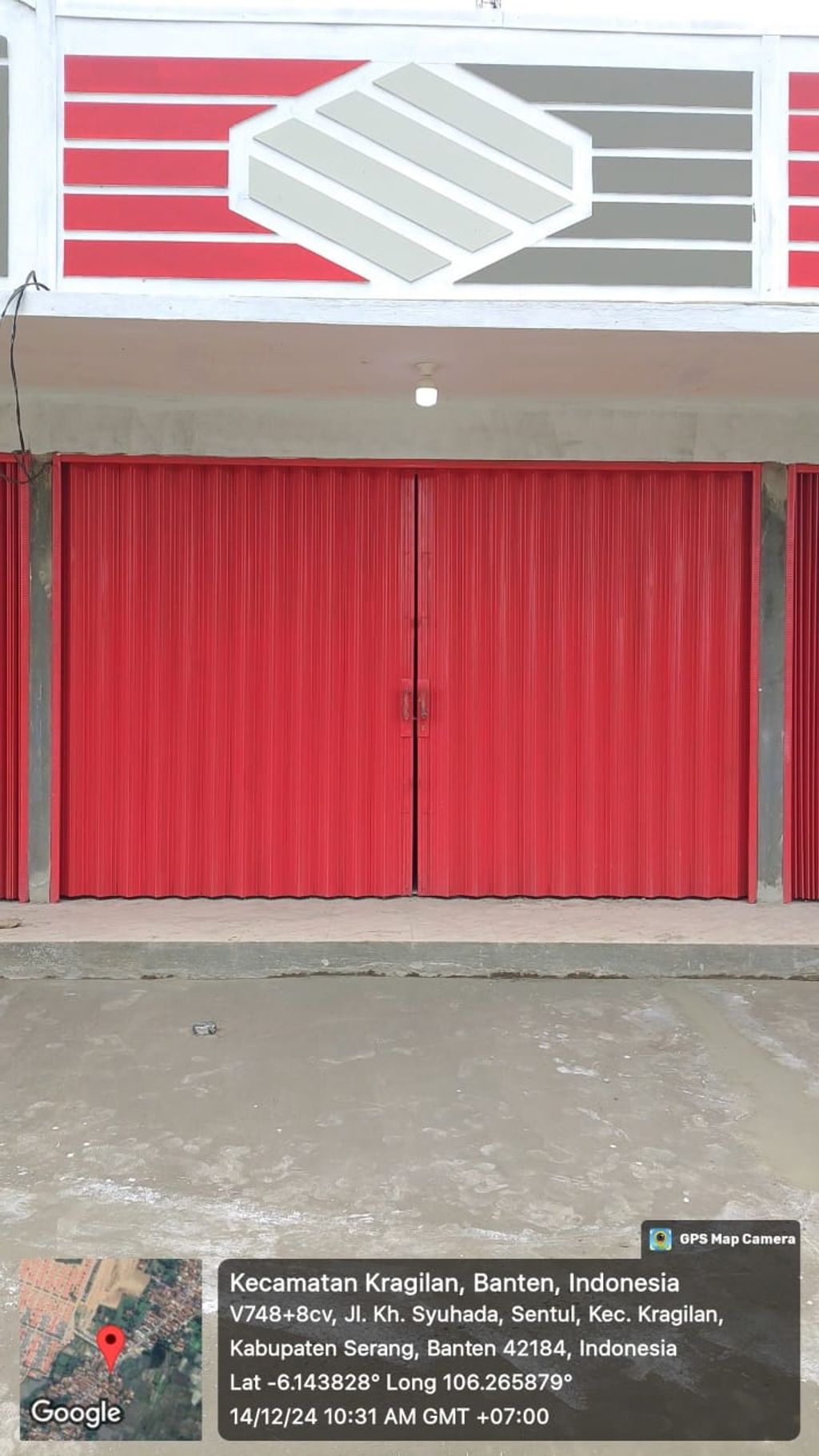 foto tampak rumah tipe 32/48 perumahan KRAGILAN GRIYA SENTOSA 3
