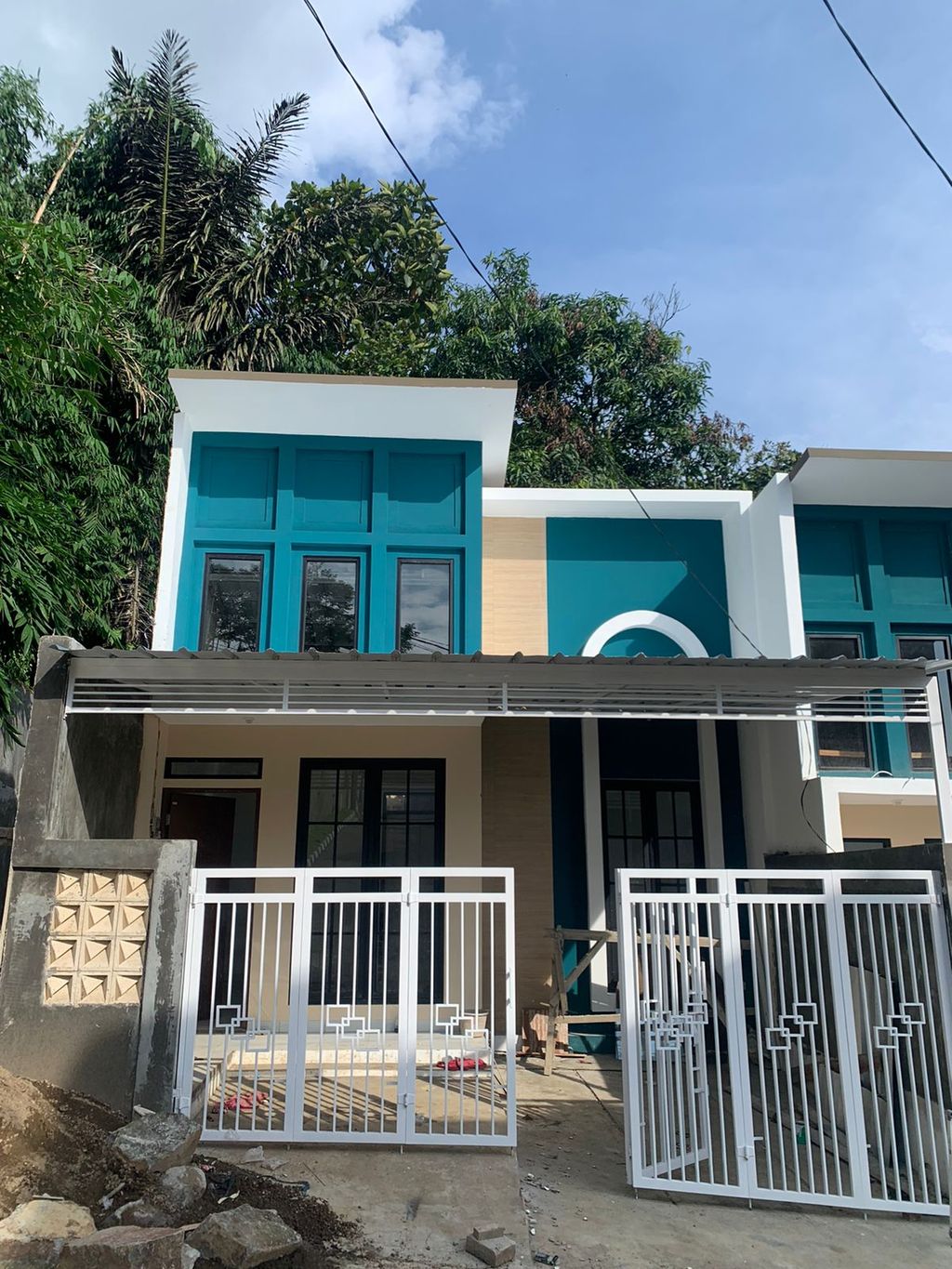 foto tampak rumah tipe 30 1 lantai(348) perumahan G-Land Padalarang Valley