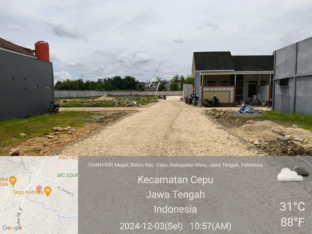 foto gerbang perumahan WISMA CEPU INDAH
