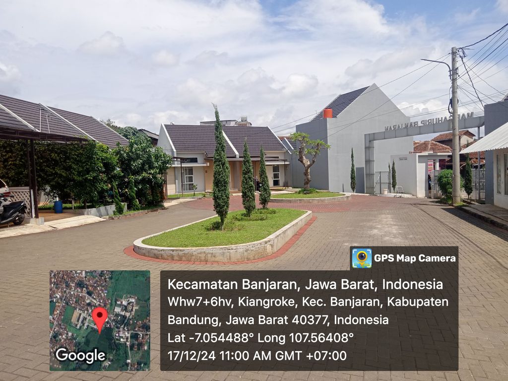 foto posisi tengah perumahan Margahurip Banjaran