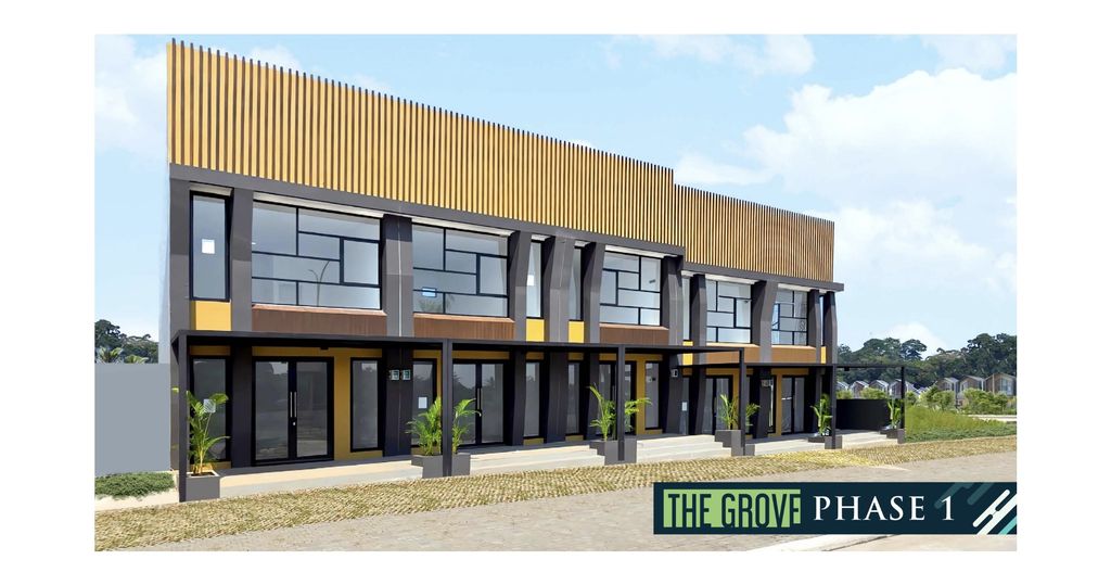 foto tampak rumah tipe THE GROVE 55/54 (MEI 24) perumahan GRAND TENJO RESIDENCE-OAKWOOD