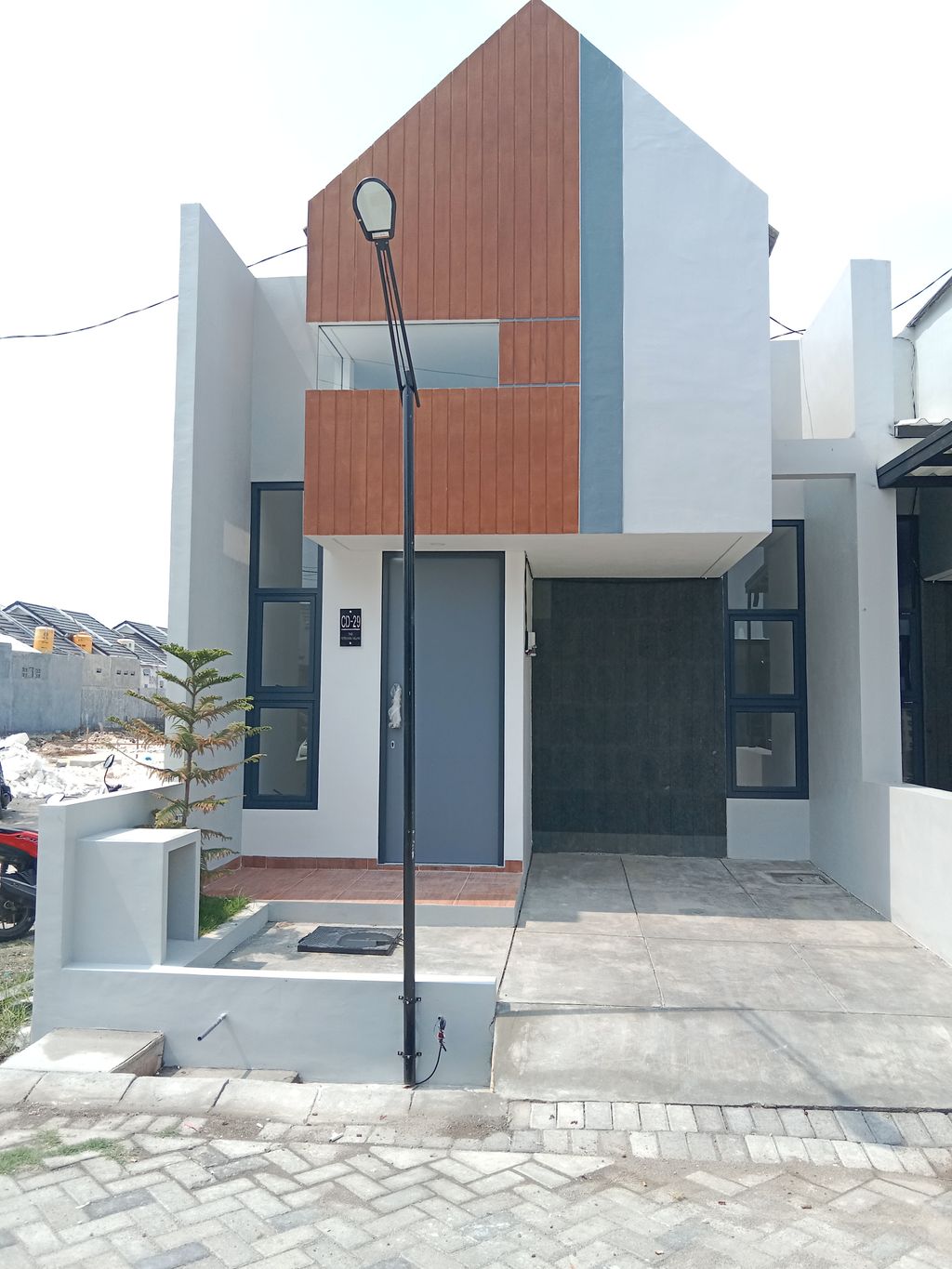foto tampak rumah tipe 38/60 CD-29 perumahan THE PERMATA VILLAS