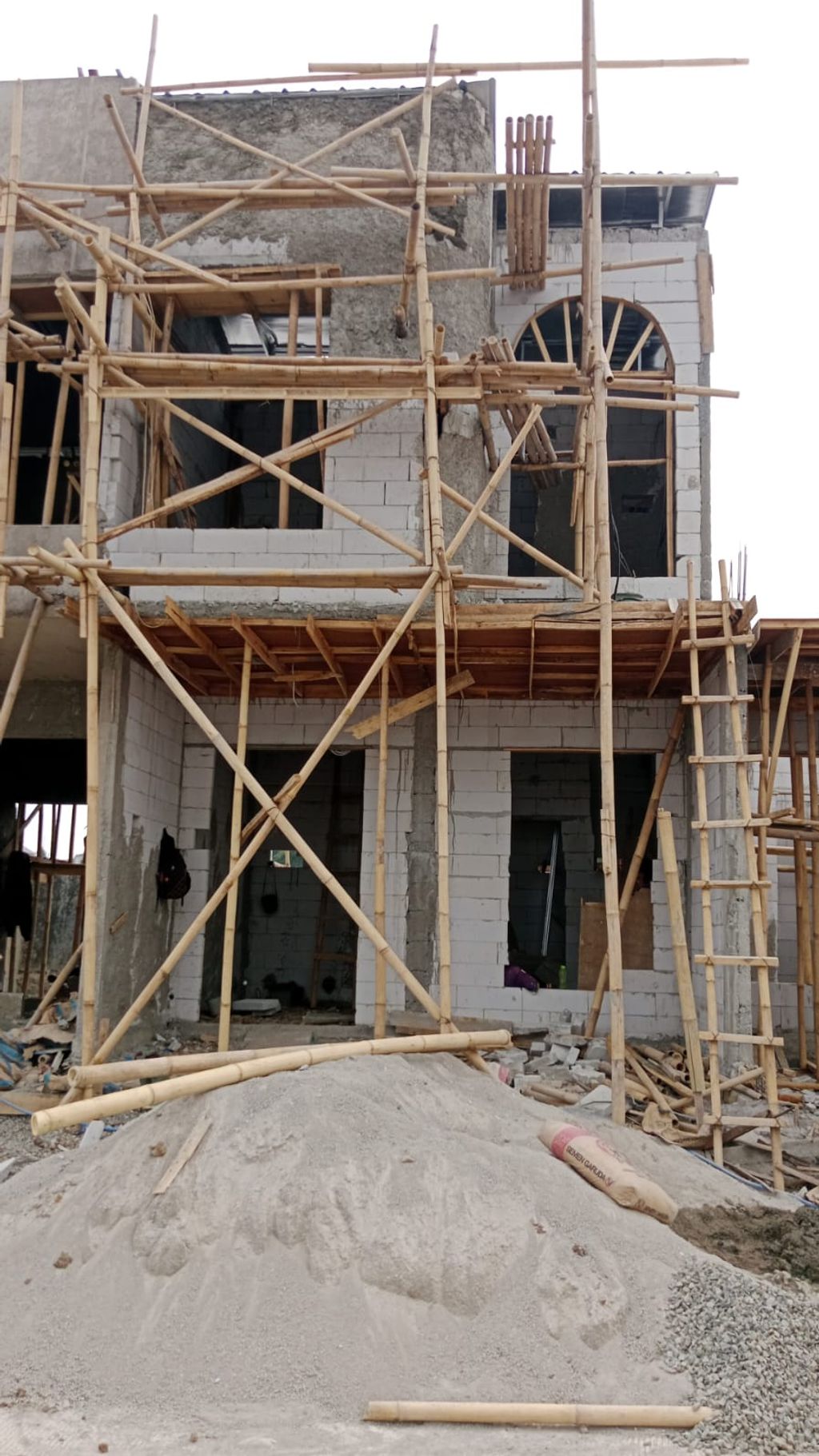 foto tampak rumah tipe 38 Compact (2 kamar)(474) perumahan Cluster Beverly