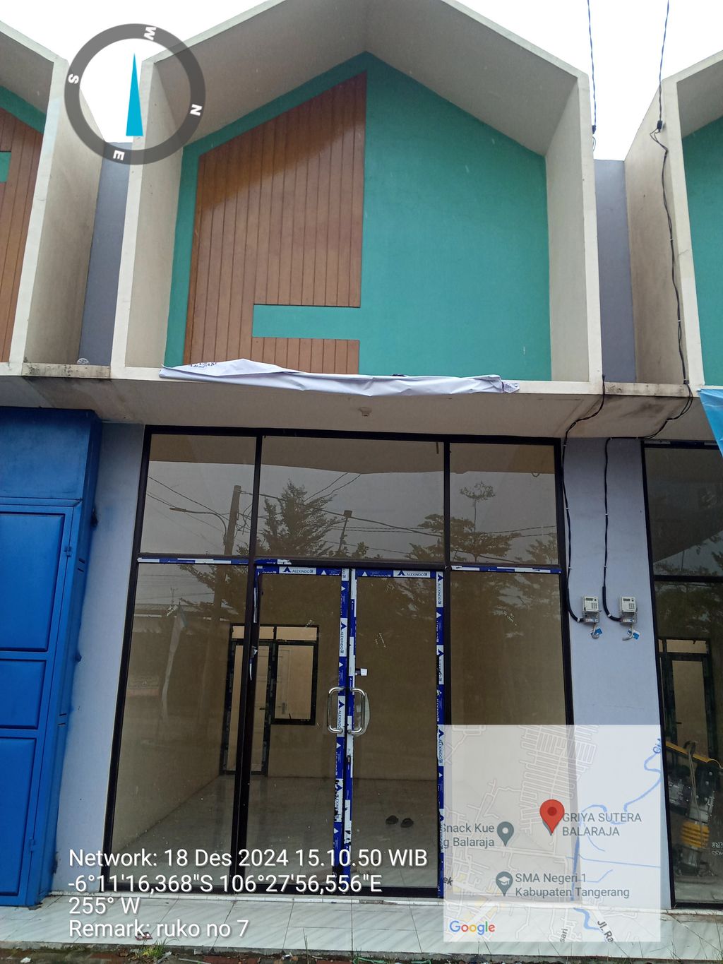 foto denah rumah tipe 40 perumahan Griya Sutera Balaraja Tahap 3 New