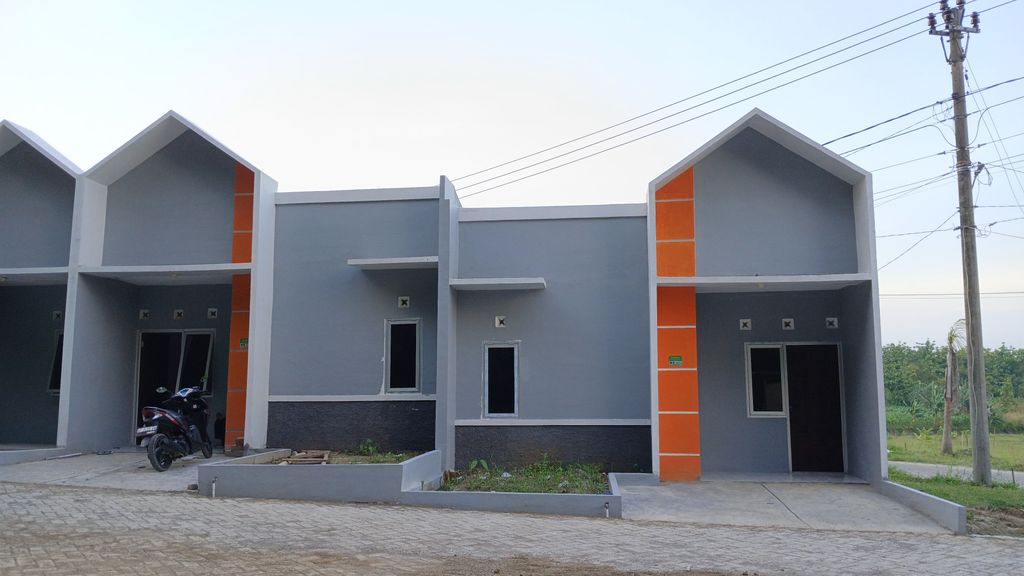 foto tampak rumah tipe SUBSIDI 30 perumahan Kembang Rubah Regency 9 Cepu