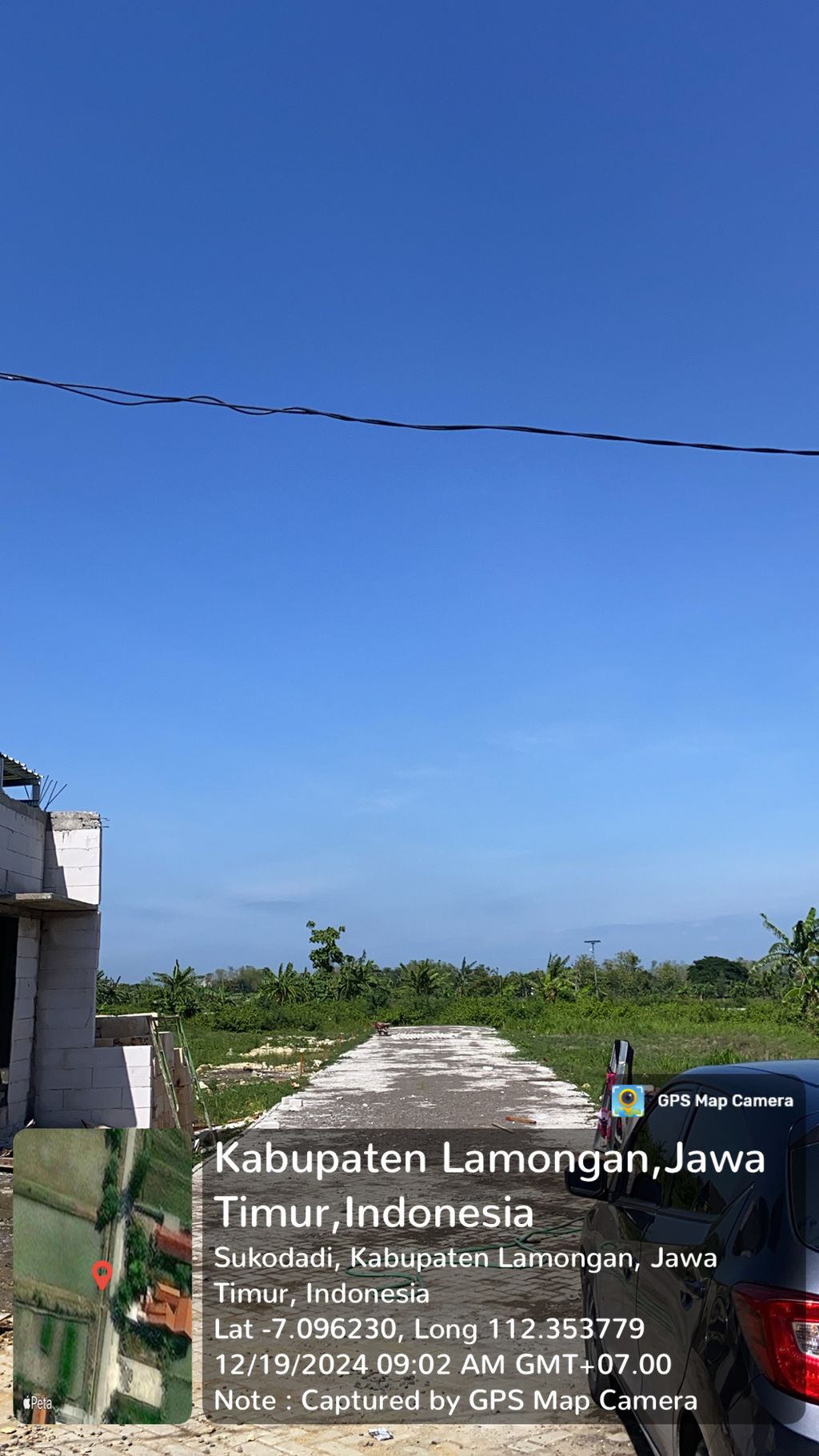 foto posisi tengah perumahan SATIVA PODOMORO II