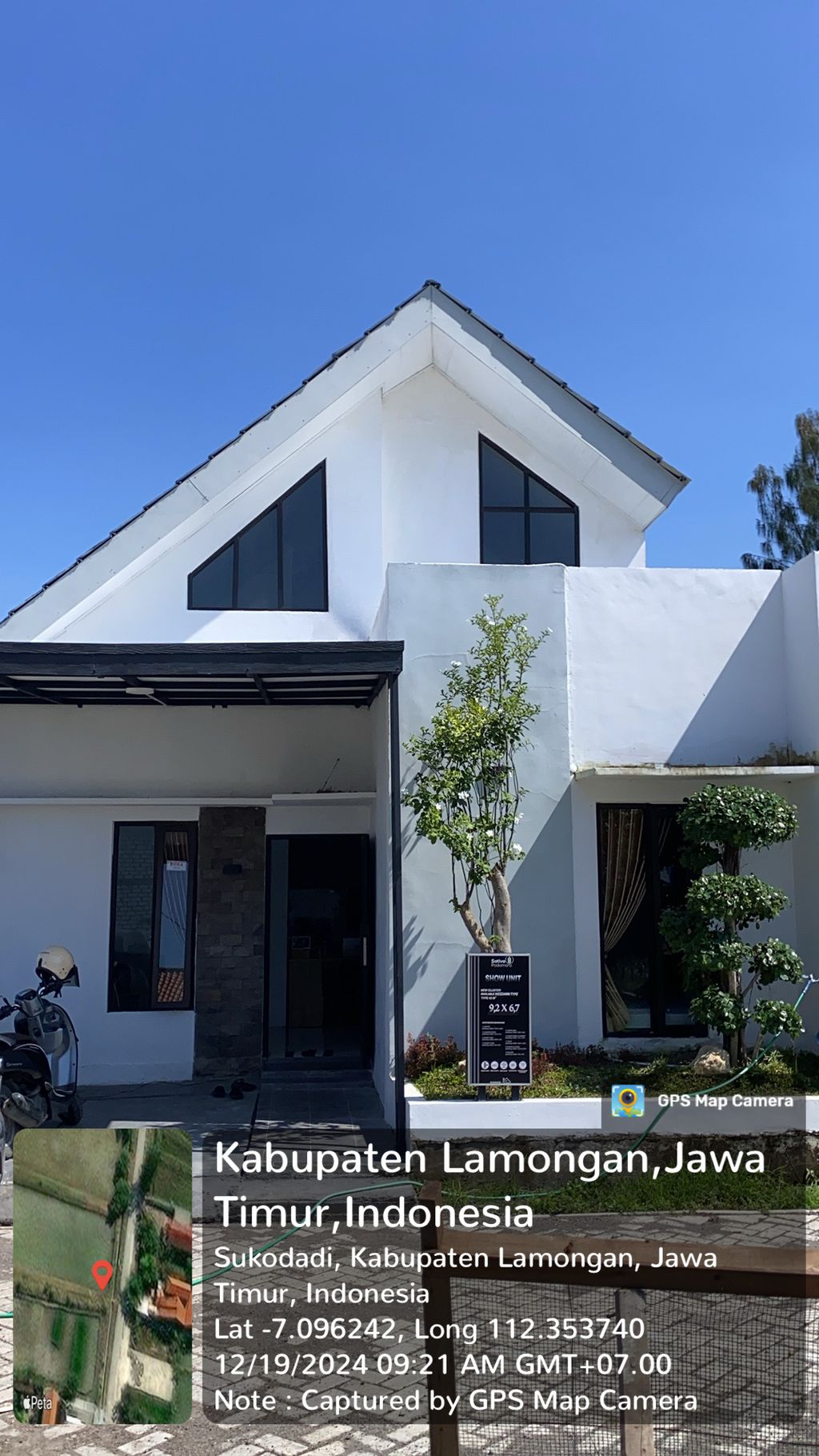 foto contoh rumah perumahan SATIVA PODOMORO II
