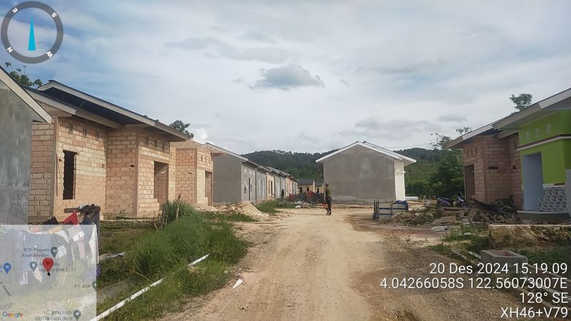 foto gerbang perumahan PESONA ALAM KENDARI TAHAP 3