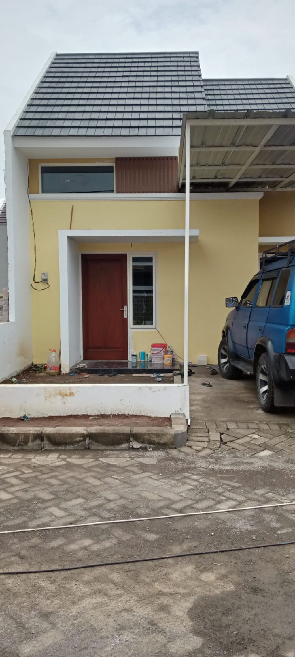 foto tampak rumah tipe 38/152 perumahan PALM VILLE REGENCY