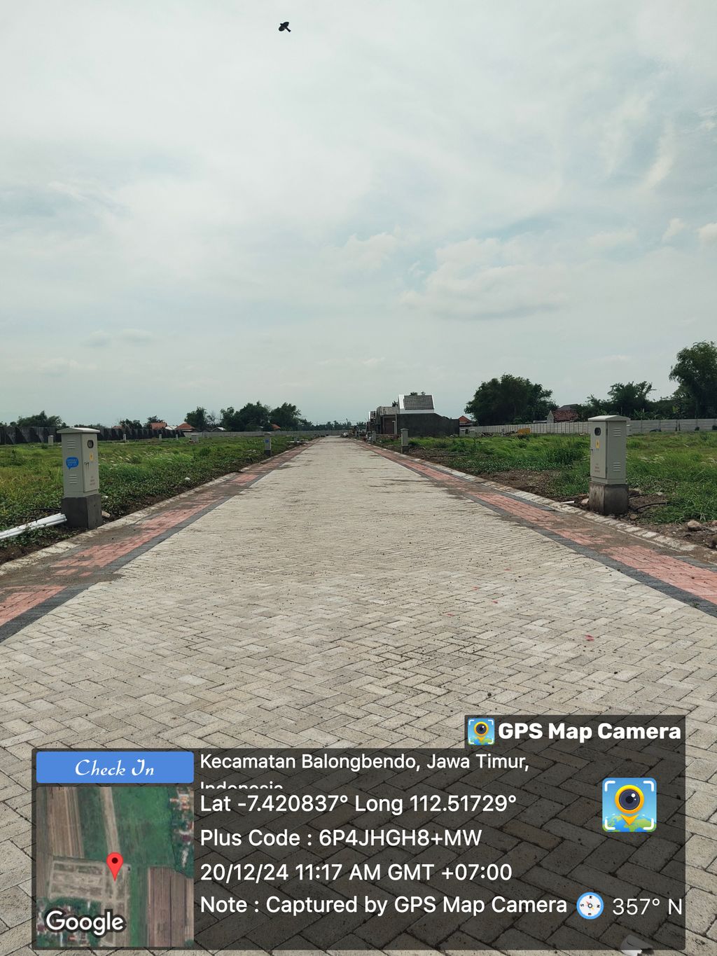 foto posisi tengah perumahan TAMAN ANGGUN SEJAHTERA 9