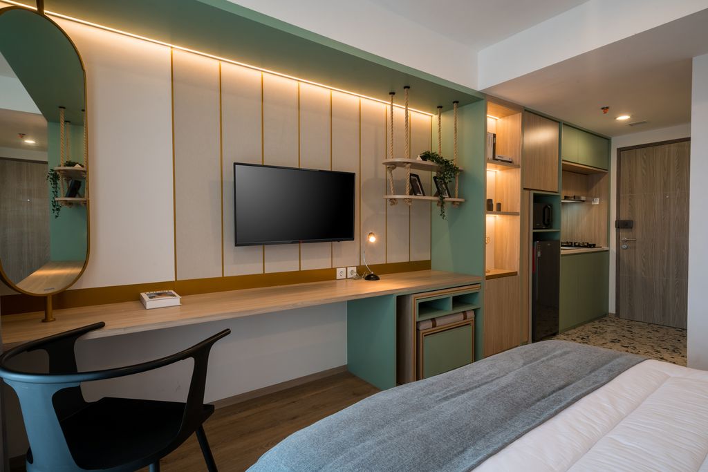 foto tampak rumah tipe Studio G perumahan APARTEMEN ANWA RESIDENCE