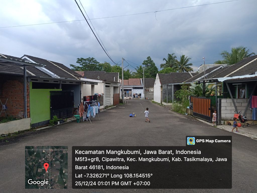 foto posisi tengah perumahan Firdaus Residence Tahap II