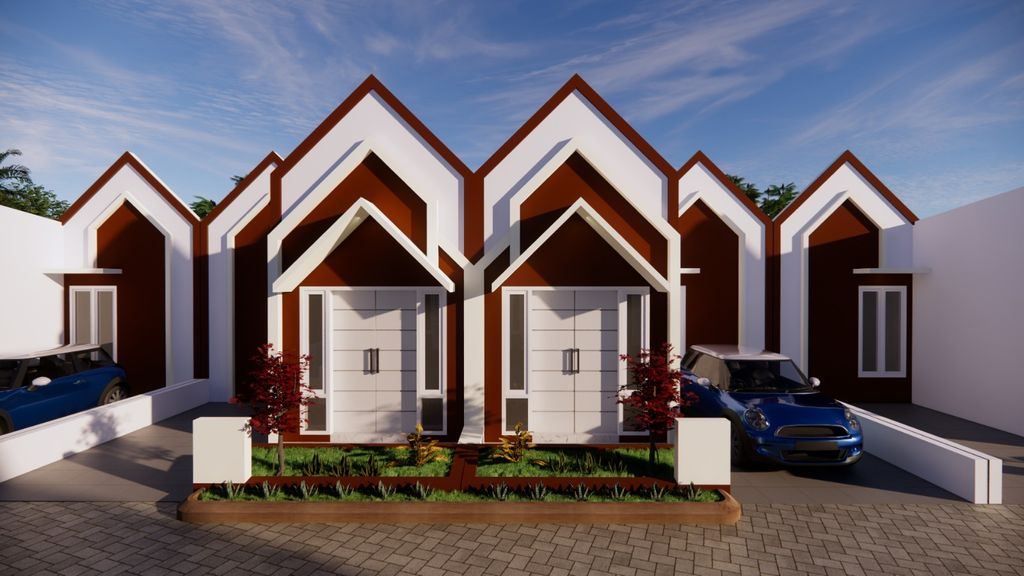 foto tampak rumah tipe ANNIRA perumahan GRAND CAHAYA CLASSICA HILL 2
