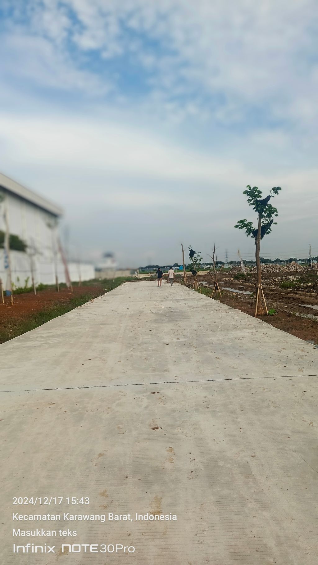 foto contoh rumah perumahan Mangkualam Karawang