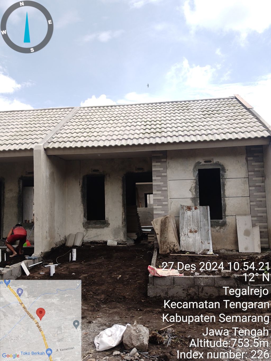 foto contoh rumah perumahan Grand Citra Mutiara
