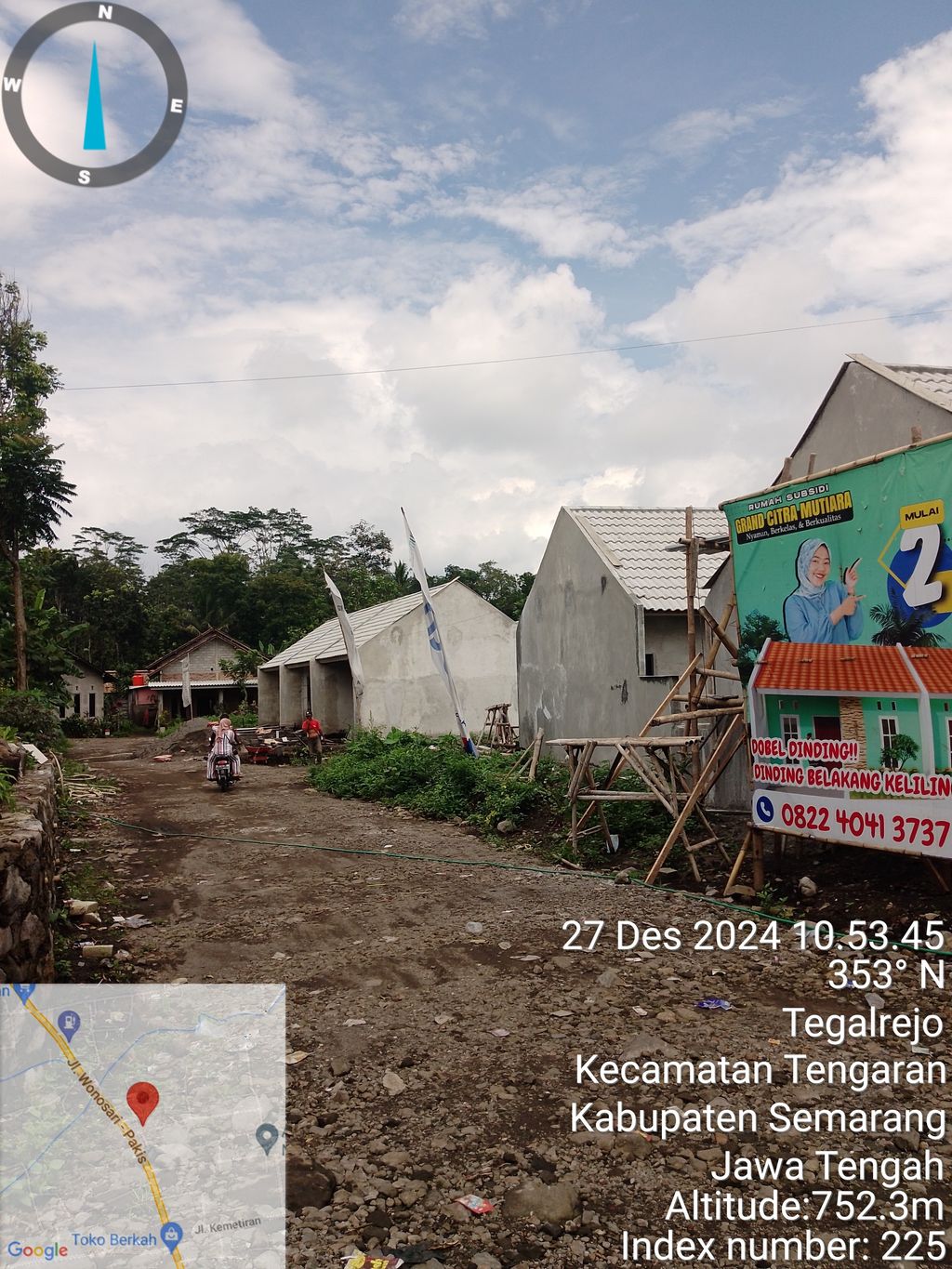 foto gerbang perumahan Grand Citra Mutiara