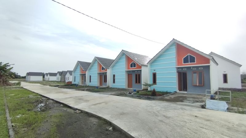 foto posisi tengah perumahan Sarjana Village