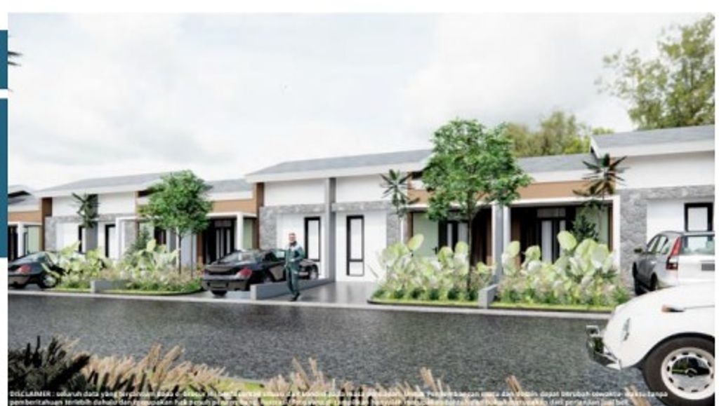 foto tampak rumah tipe 27/60 perumahan DARU CAPITAL