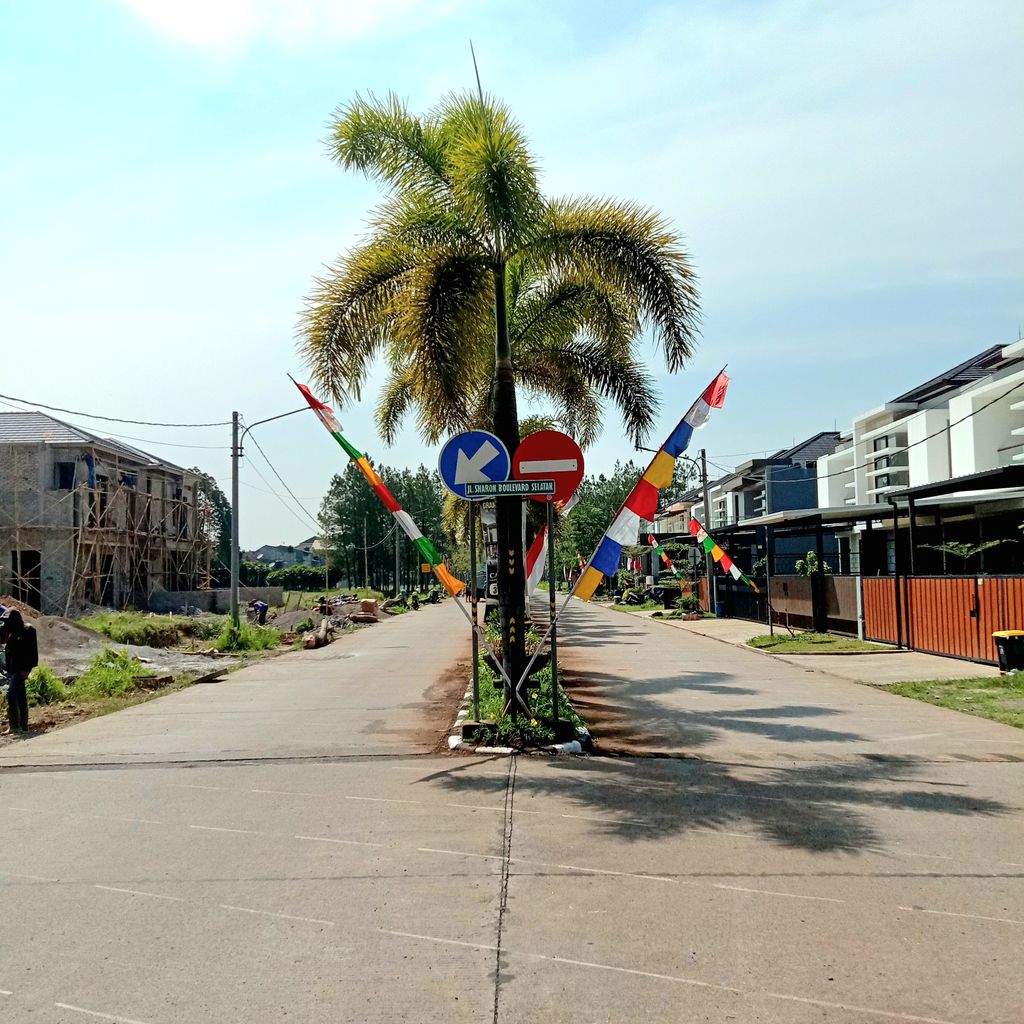 foto posisi tengah perumahan GRAND SHARON RESIDENCE TAHAP 3 REV