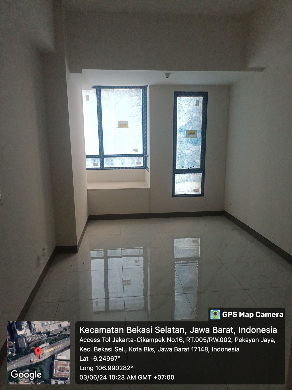 foto tampak rumah tipe BELLA 1BR perumahan PAKUWON BEKASI RESIDENCE