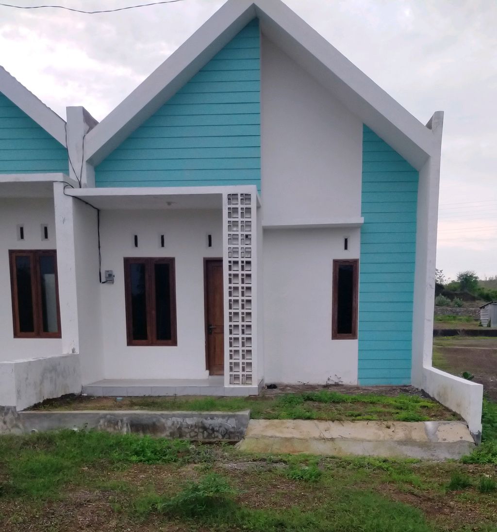 foto tampak rumah tipe 36 perumahan HANANIA VILLAGE