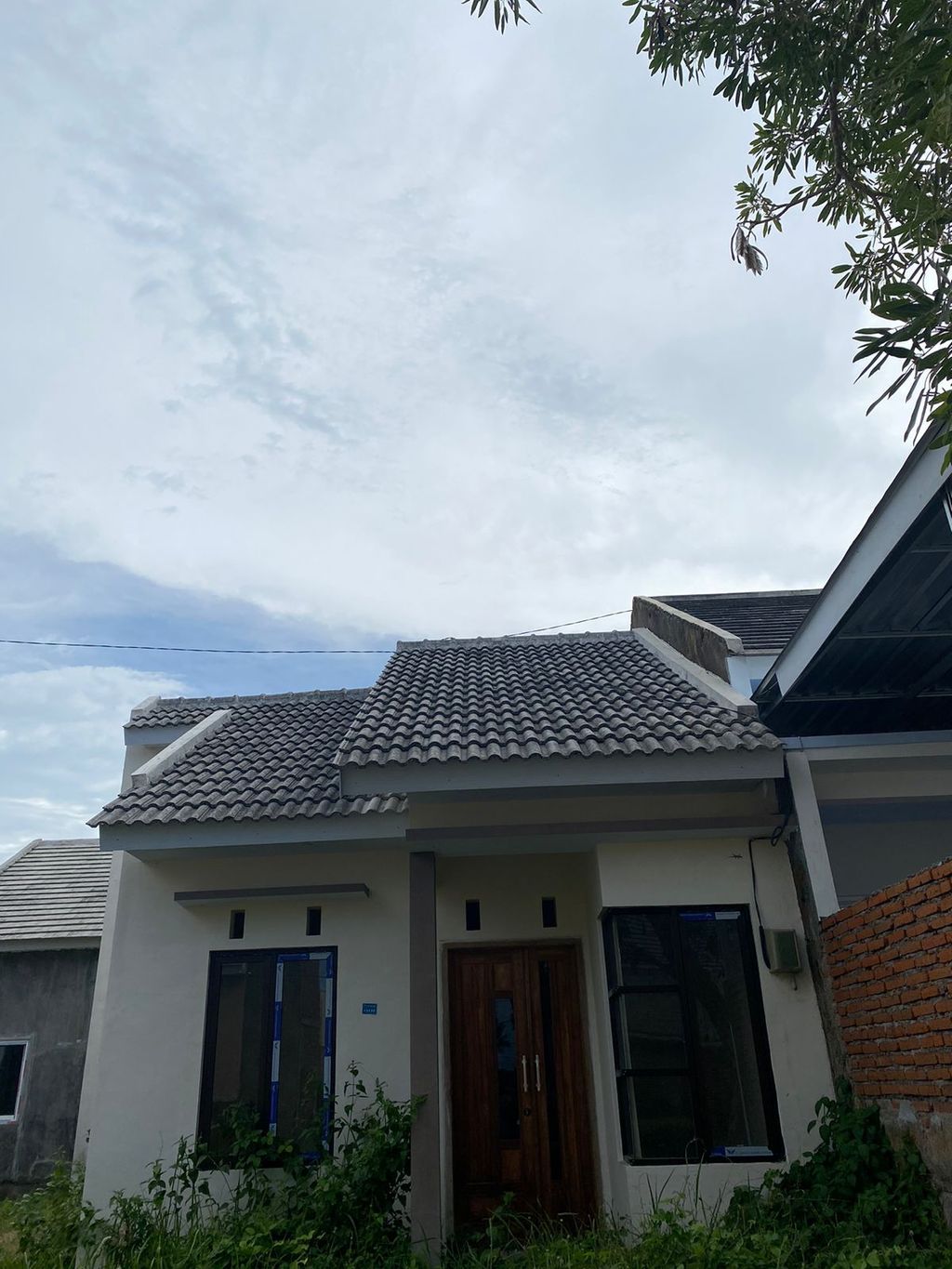 foto tampak rumah tipe 36 perumahan PERUMAHAN DIAMOND RESIDENCE