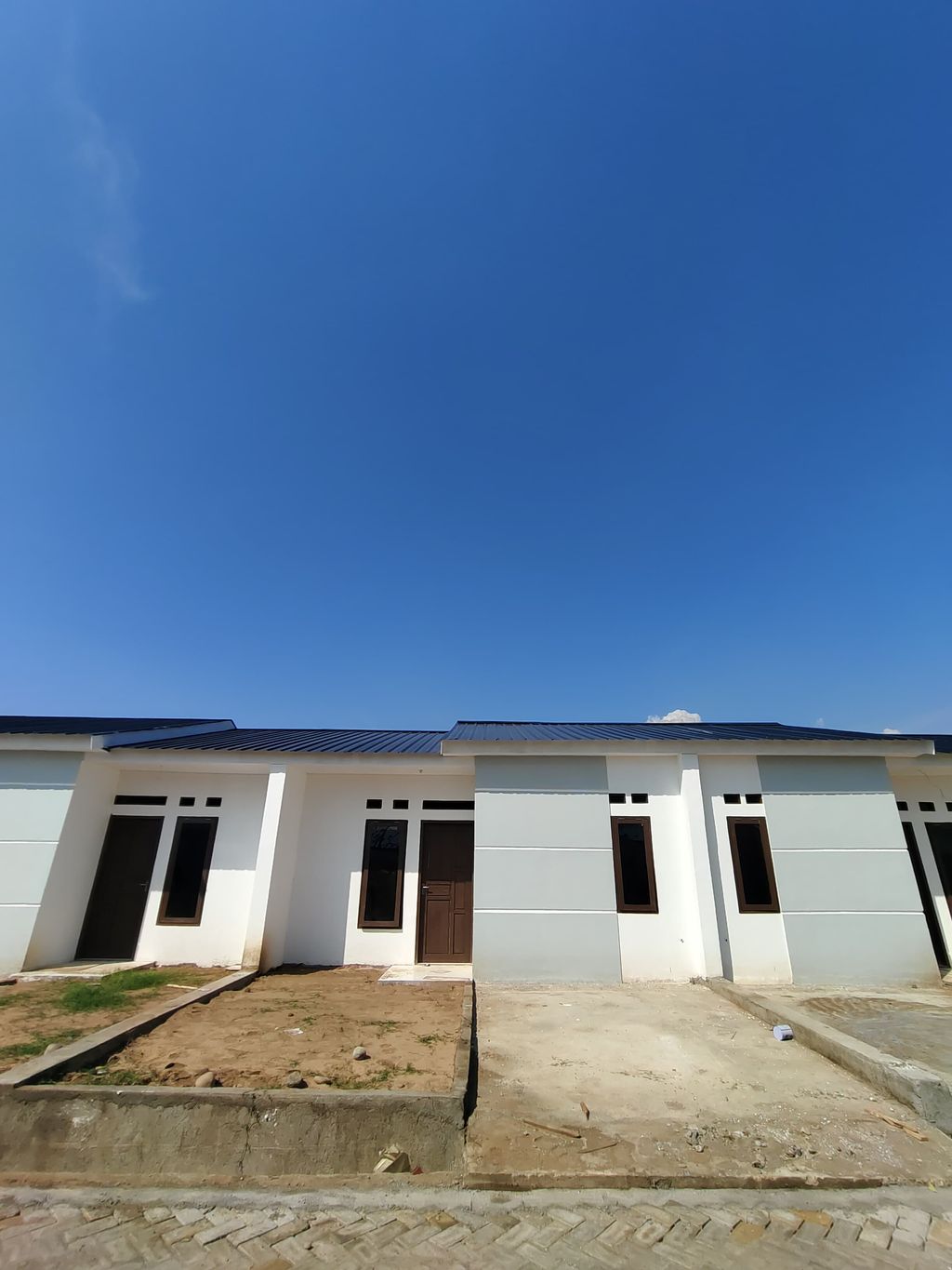 foto tampak rumah tipe 36 perumahan Dewa Griya Asri