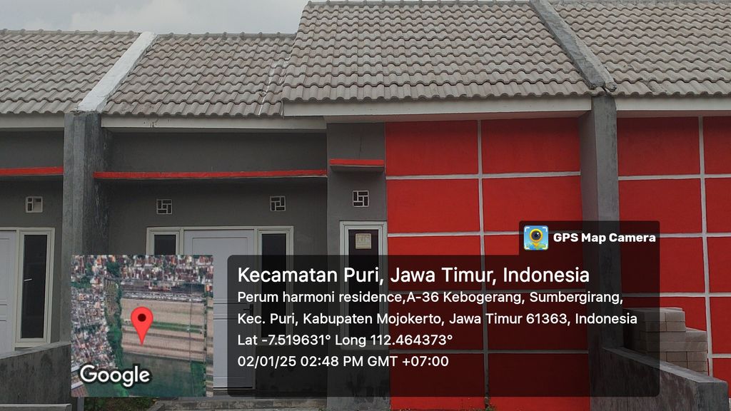 foto contoh rumah perumahan HARMONI RESIDENCE