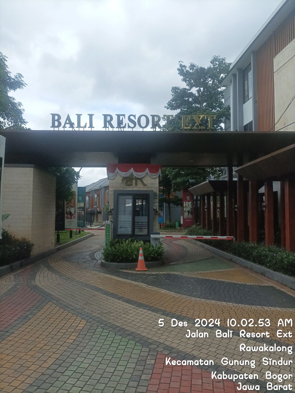 foto gerbang perumahan BALI RESORT EXTENSION ( TAHAP 2 )