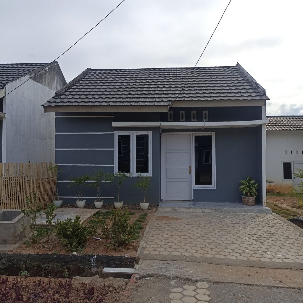 foto tampak rumah tipe Rsh T.36/90 166 Jt (subsidi) perumahan Pondok Palem Indah