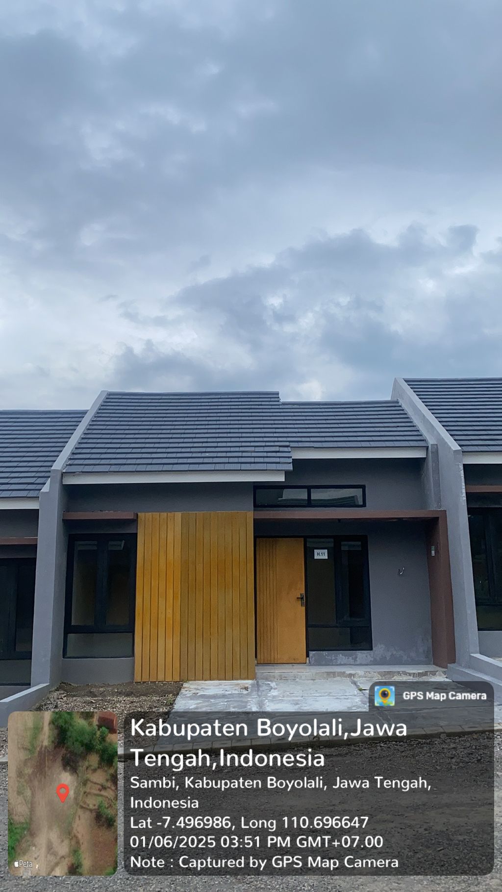 foto tampak rumah tipe Subsidi perumahan GRIYA RIVERA HILLS TAHAP 1