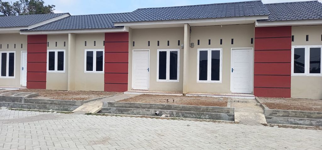 foto tampak rumah tipe 36/84 perumahan Perum. Griya Mitra Sarana Asri
