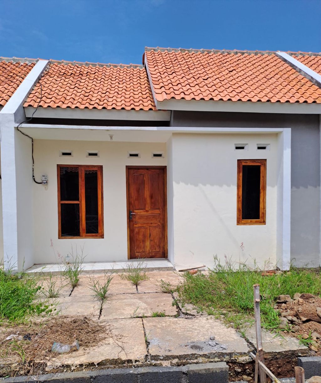foto tampak rumah tipe 30/66 perumahan GRAHA ASRI SIJERUK TAHAP 3